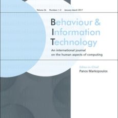 PEASEC published Special Issue on “Social Media in Conflicts and Crises” in A-Level Journal “Behaviour & Information Technology (BIT)”