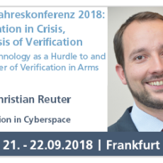 Vortrag auf HSFK-Jahreskonferenz 2018: Verification in Crisis, the Crisis of Verification Vortrag auf HSFK-Jahreskonferenz 2018: Verification in Crisis, the Crisis of Verification