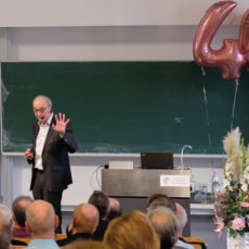 Ein überfüllter Hörsaal wie im ersten Semester – Abschiedsvorlesung von Prof. Johannes Buchmann