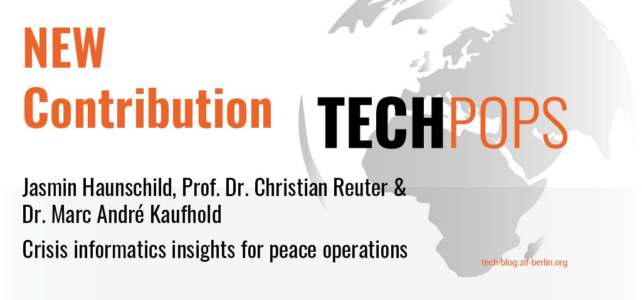 100 Voices on Technology & Peace Operations: Crisis informatics insights for peace operations