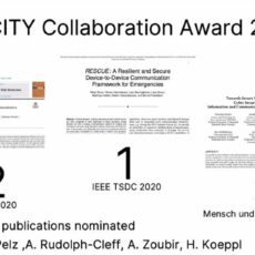 PEASEC 2x erfolgreich beim emergenCITY Collaboration Award 2020 PEASEC 2x erfolgreich beim emergenCITY Collaboration Award 2020
