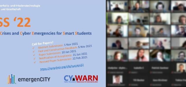 SUCCESS’22: Symposium on Urban Crises and Cyber Emergencies for Smart Students