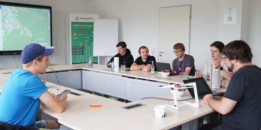 PEASEC: Skill Sharing and Collaborative Working: emergenCITY Research Assistants Meet Up for Barcamp – emergenCITY